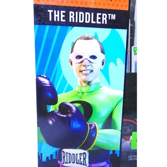 The Batman, Catwoman, Penguin & Riddler DC Multiverse  McFarlane Toys Classic Batman TV Show Figurines the Penguin, Riddler, Cat Woman